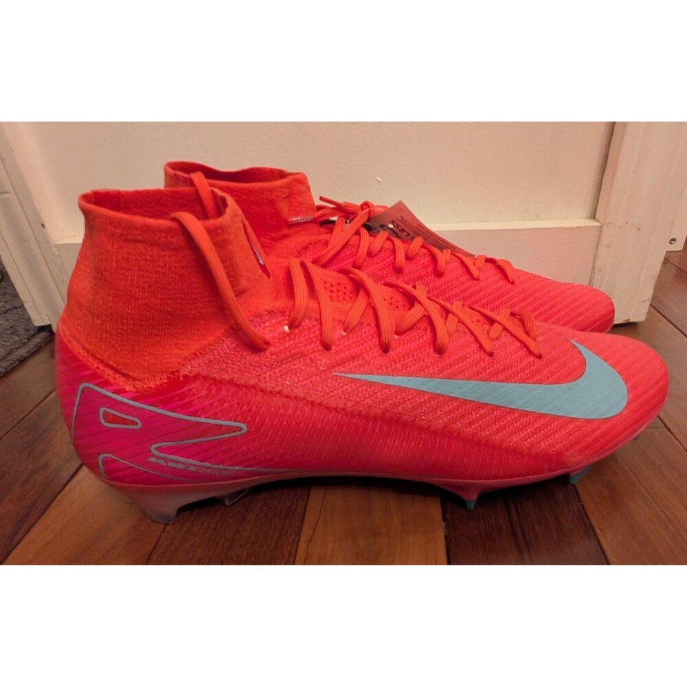 Nike ZM Mercurial Superfly 10 Elite FG Soccer Cleats Mad Energy FQ1454-800 13